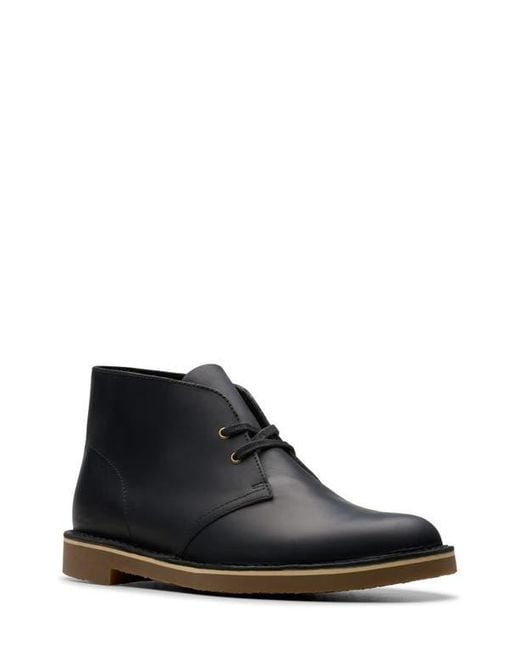 Clarks Black Shepton Chukka Boot for men