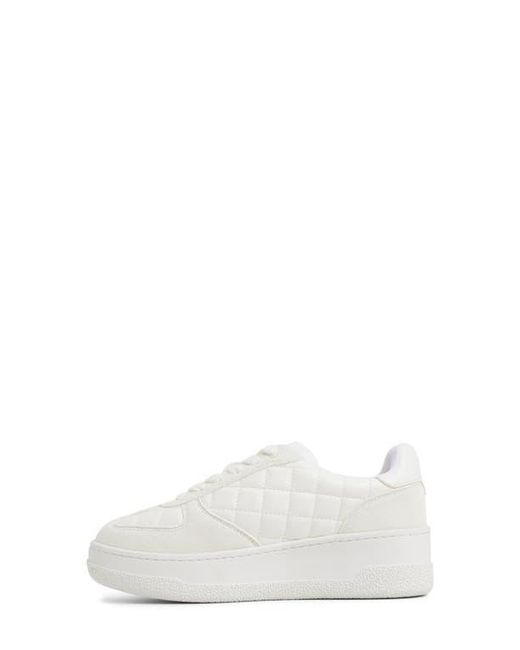ALDO White Deevale Platform Sneaker