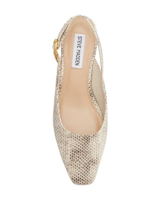 Steve Madden Metallic Diona Slingback Pump