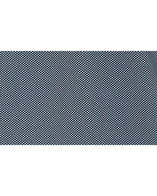 PINOPORTE Blue Short Sleeve Stretch Polo for men