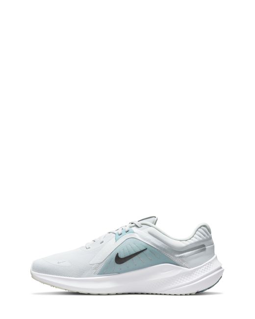 Nike White Quest 5 Road Running Shoe for men