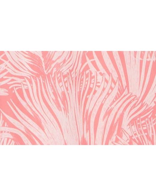 Nicole Miller Pink Print Pull On Pants