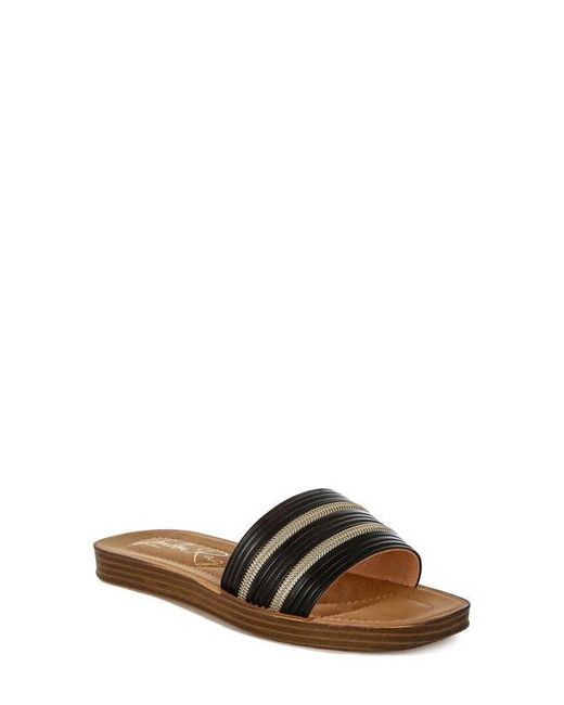 London Rag Slides LONDON RAG Zosaya Slide Sandal in Brown | Lyst