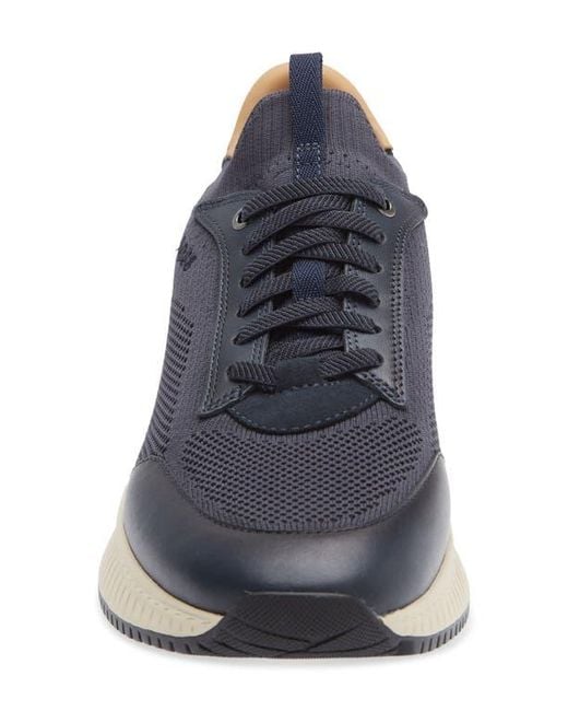 Boss Blue Titanium Evo Sneaker for men