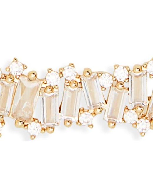 Nordstrom White Scattered Cz Layered Necklace