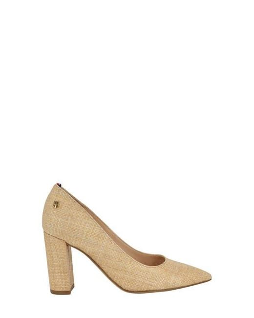 Tommy Hilfiger Natural Abilene Pump