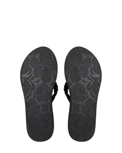 Roxy Black Porto Iv Flip Flop