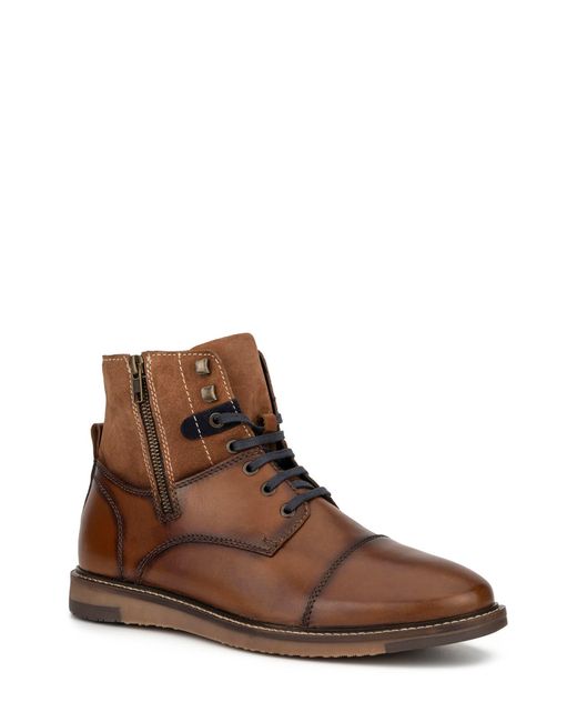 vintage foundry tiger leather boot