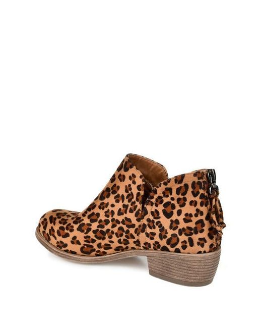 Journee Collection Brown Journee Livvy Ankle Bootie