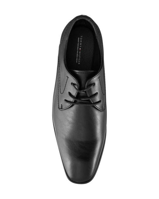 Tommy Hilfiger Black Siward Derby Dress Shoe for men