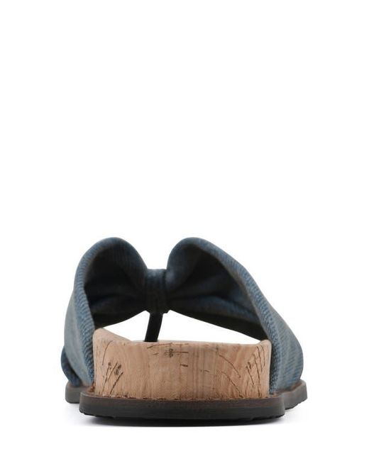 White Mountain Multicolor Malanga Thong Sandal