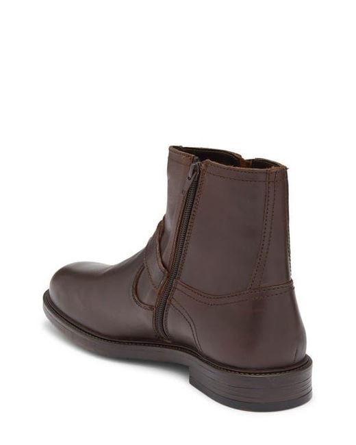 Steve Madden Brown Lisbon Buckle Boot for men