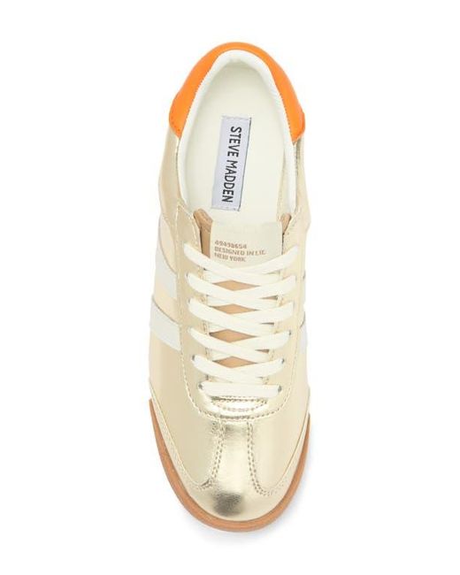 Steve Madden White Hudsin Sneaker