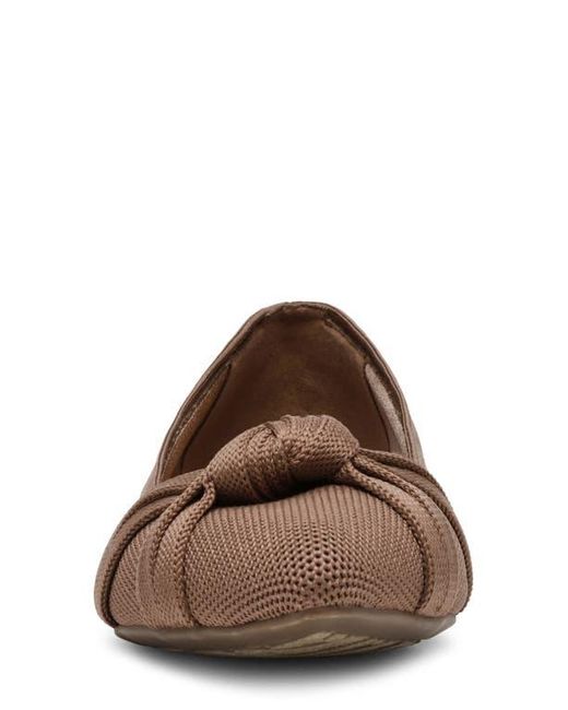 Anne Klein Brown Olami Knot Flat