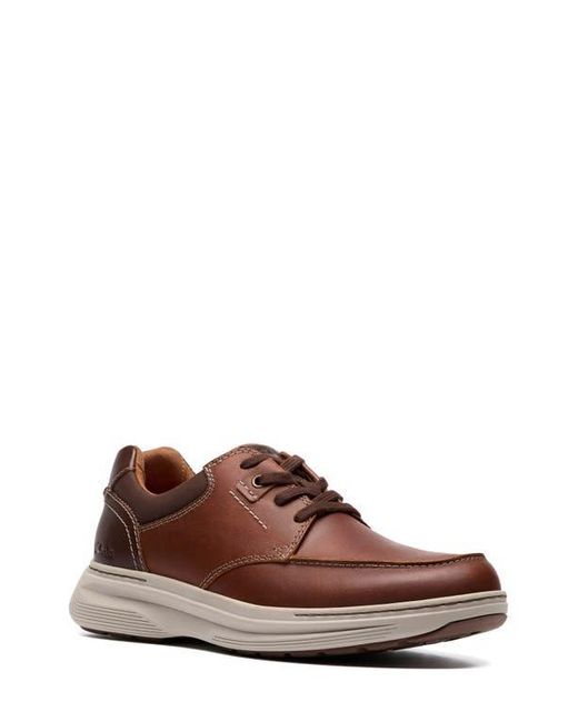 Clarks Brown Craftwell Moc Toe Derby for men