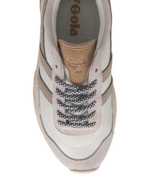 Gola White Eclipse Pure Low Top Sneaker