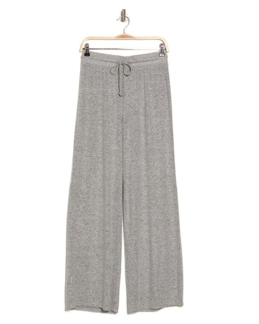 Abound Gray Easy Cozy Wide Leg Pajama Pants