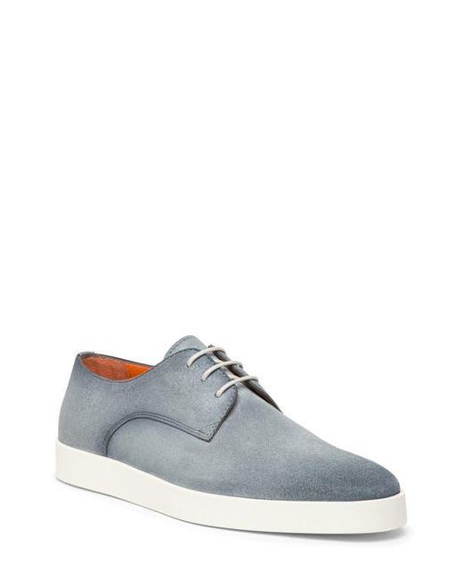 Santoni White Dilate Derby for men