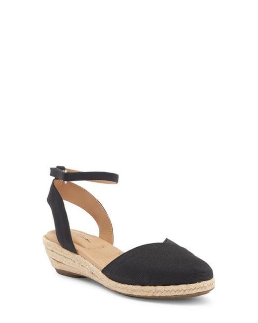 Me Too Blue Niya Espadrille Wedge Sandal