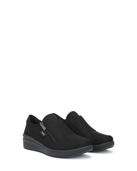 Ryka Black Lounge Zip Shoe