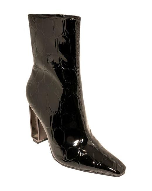 Ninety Union Black Palladium Square Toe Boot
