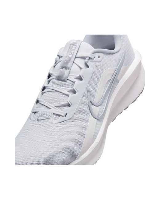 Nike White Downshifter 13 Running Shoe for men