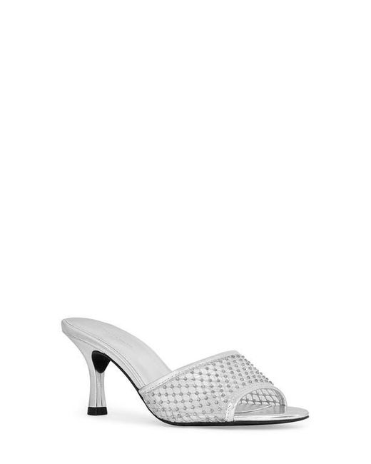 Rebecca Minkoff White Mesh Mule