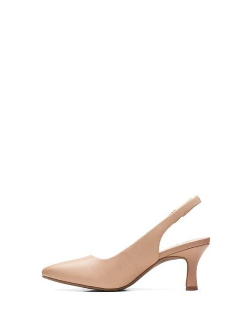 Clarks Pink Kataleyna Step Slingback Pump