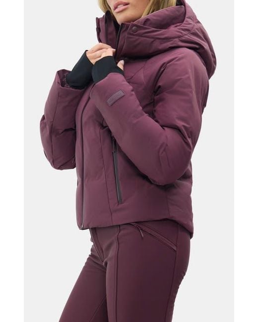 Halfdays Purple Georgie Puffer Jacket