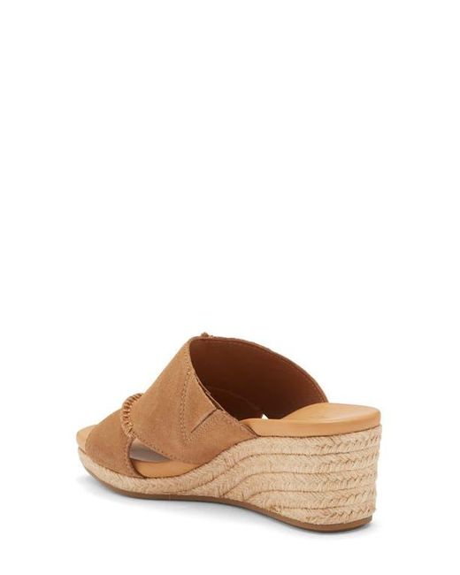 Ugg Brown Taia Wedge Heel Sandal
