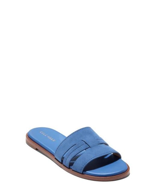 Cole Haan Blue Flynn Slide Sandal