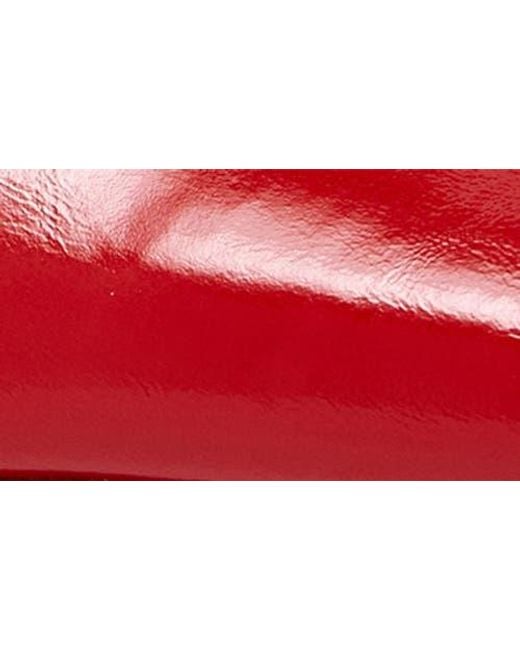 Ninety Union Red Luna Mule Pump