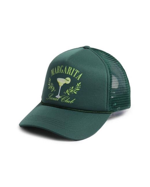 David & Young Green Margarita Social Club Trucker Hat