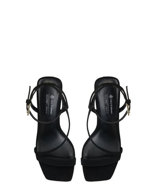 Call It Spring By Aldo Black Laney Ankle Strap Sandal