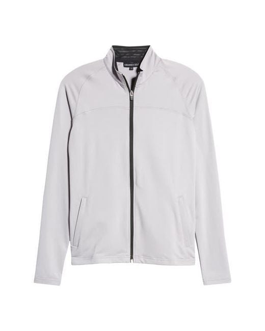 Swannies Blue Cora Zip Golf Jacket
