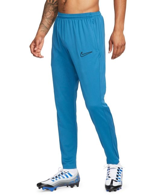 Nike Blue Academy Dri-fit Soccer Pants for men