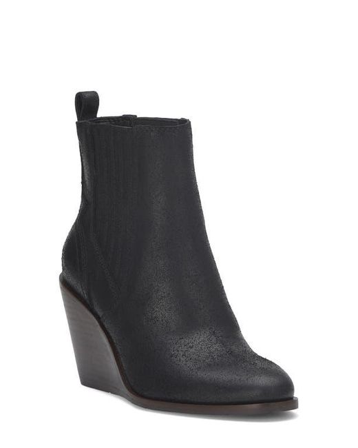 Lucky Brand Black Wilano Wedge Bootie