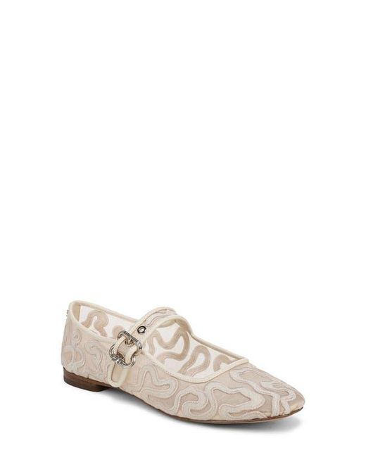 Sam Edelman White Michaela Mesh Flat
