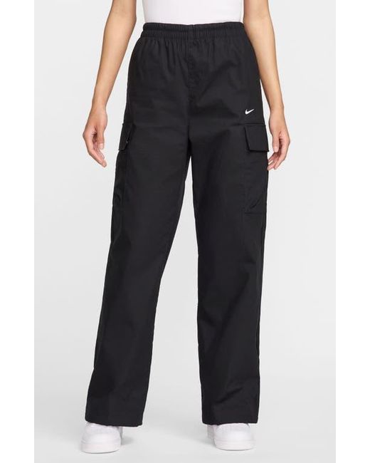 Nike Black Sportswear Woven Cargo Pants