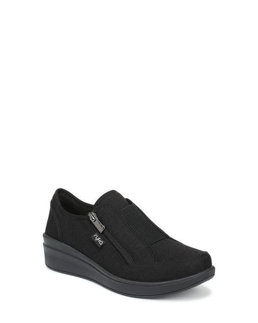 Ryka Black Lounge Zip Shoe
