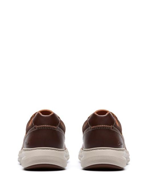 Clarks Brown Craftwell Moc Toe Derby for men