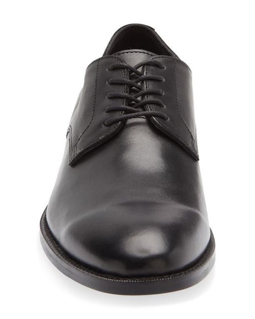 Dunross & Sons Gray Plain Toe Derby for men