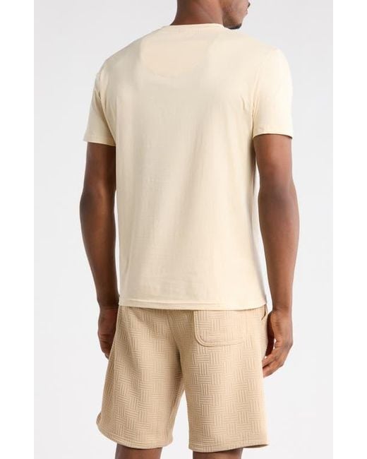 T.R. Premium Natural Solid V-Neck T-Shirt for men