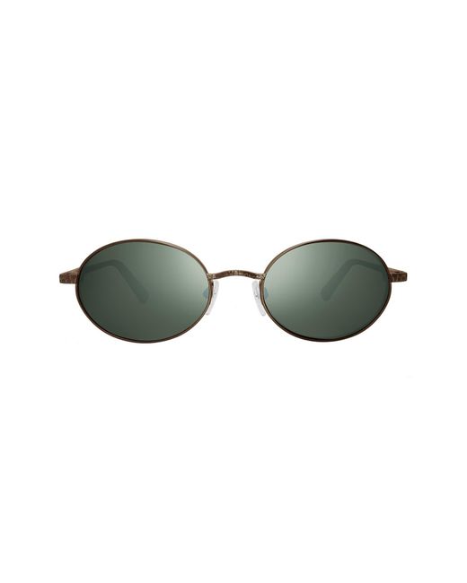 Revo Green Python I 38mm Round Sunglasses