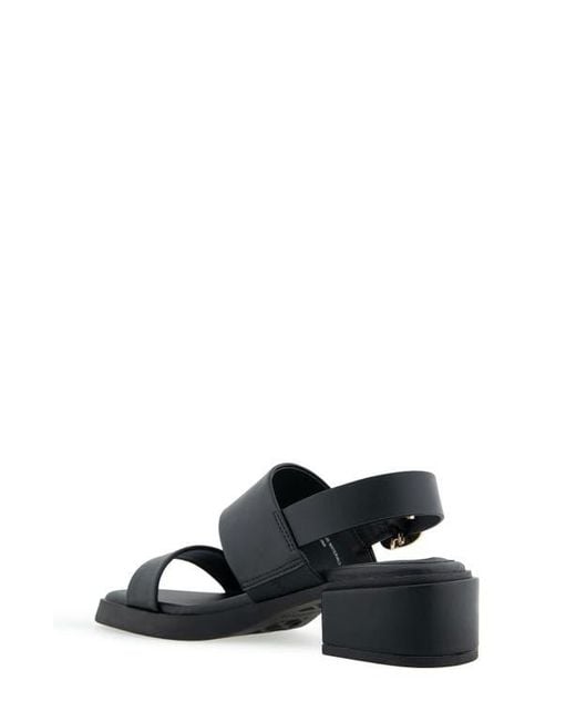 Aerosoles Black Dove Low Heel Sandals