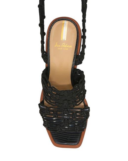 Sam Edelman Black Harleigh Strappy Sandal