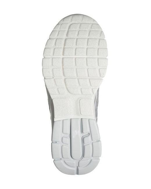 Skechers White Bobs Vamos Sneaker