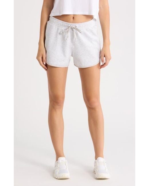 Travis Mathew Gray Cloud Drawstring Shorts