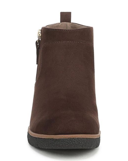 Dr. Scholls Brown Bianca Wedge Boot