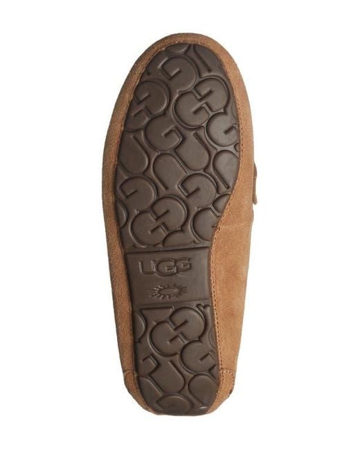 UGG Willow Moc Toe Loafer in Natural | Lyst